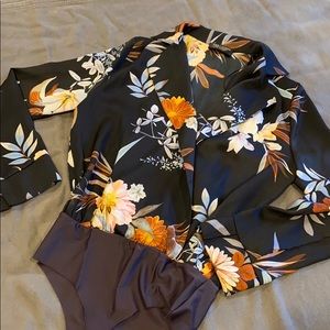 Zara Blouse Bodysuit